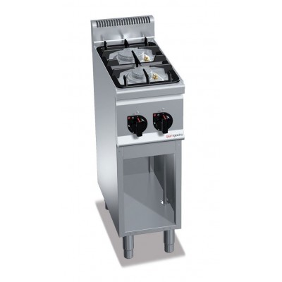 Плита газовая с 2 конфорками ggmgastro GHB479E